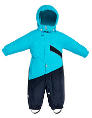 Image showing Childrens snowsuit fall