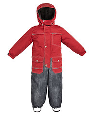 Image showing Childrens snowsuit fall