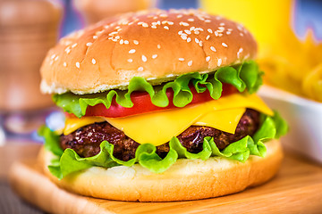 Image showing Burger