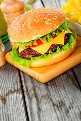 Image showing Burger