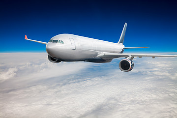 Image showing Passenger Airliner in the sky