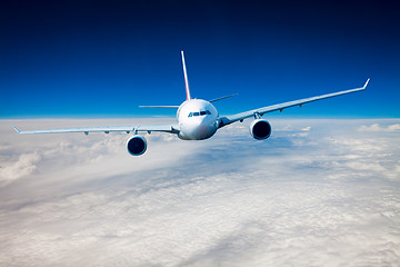 Image showing Passenger Airliner in the sky