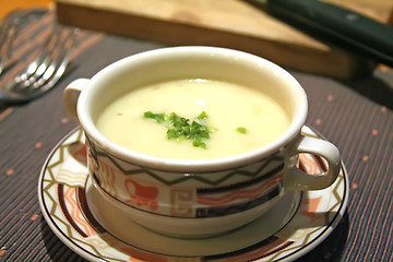 Image showing Clam chowder