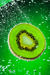 Image showing kiwi in water