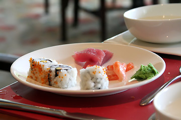 Image showing Sashimi sushi