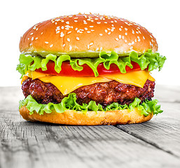 Image showing Burger