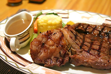 Image showing Thick steak