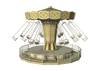 Image showing Swing Carousel Ride