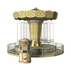 Image showing Swing Carousel Ride