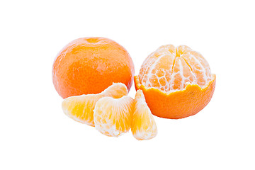 Image showing Ripe tangerine