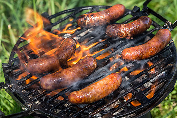 Image showing Delicious sausages