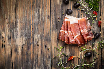 Image showing Prosciutto 