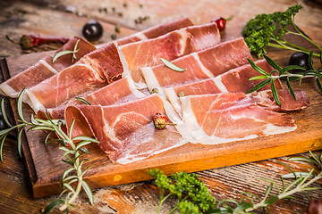 Image showing Prosciutto