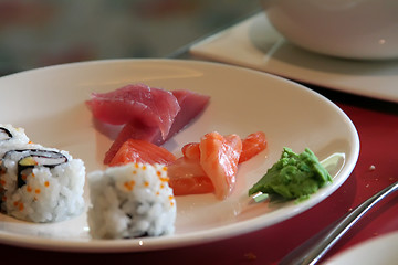 Image showing Sashimi sushi