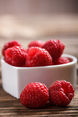 Image showing Fresh raspberry 