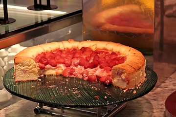 Image showing Strawberry pie