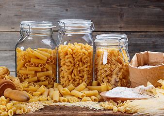 Image showing Various pasta 