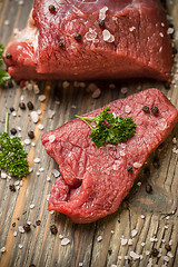 Image showing Beef slice