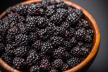 Image showing Blackberries