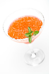 Image showing Watermelon martini drink