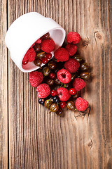 Image showing Mixed berries