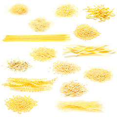 Image showing Pasta collection