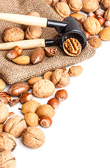 Image showing Varieties of nuts