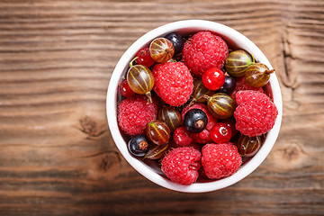 Image showing Mixed berries