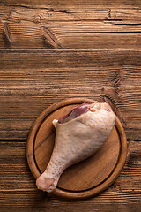 Image showing Turkey drumstick