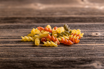 Image showing Pasta fusilli