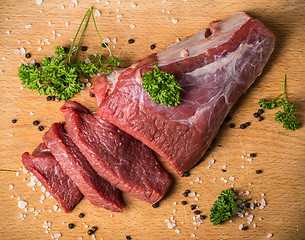 Image showing Raw beef 