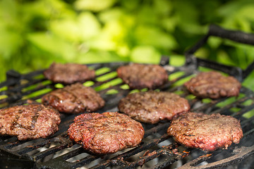 Image showing Burger patties 