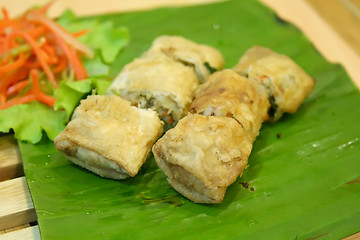 Image showing Vietnamese spring rolls