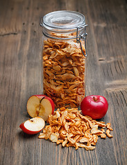 Image showing Dried apple