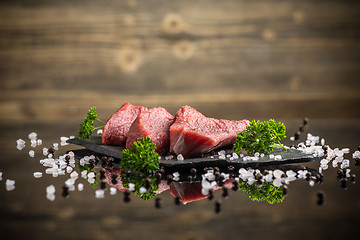 Image showing Raw beef meat 