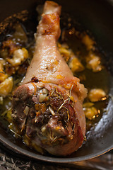 Image showing Roasted drumstick