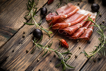 Image showing Prosciutto