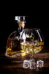 Image showing Vintage cognac