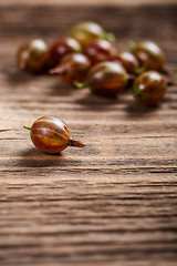 Image showing Fresh gooseberries