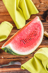 Image showing Watermelon slice