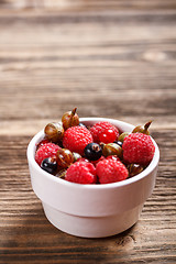 Image showing Mixed berries