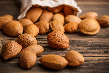 Image showing Almonds