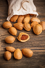 Image showing Almonds