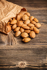 Image showing Almond nuts