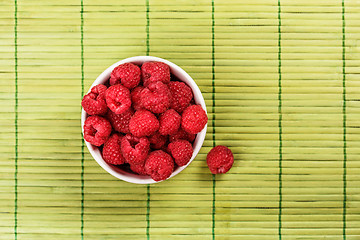 Image showing Fresh raspberry 