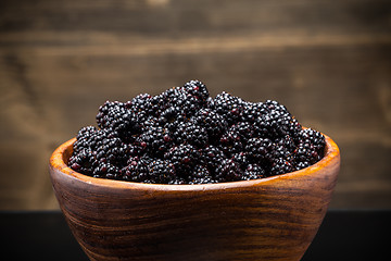 Image showing Blackberries