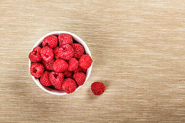 Image showing Raspberries 