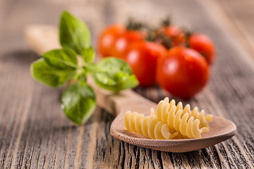 Image showing Fusilli pasta