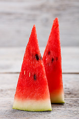 Image showing Watermelon slices 