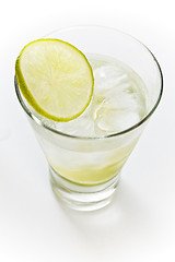 Image showing Vodka with lime